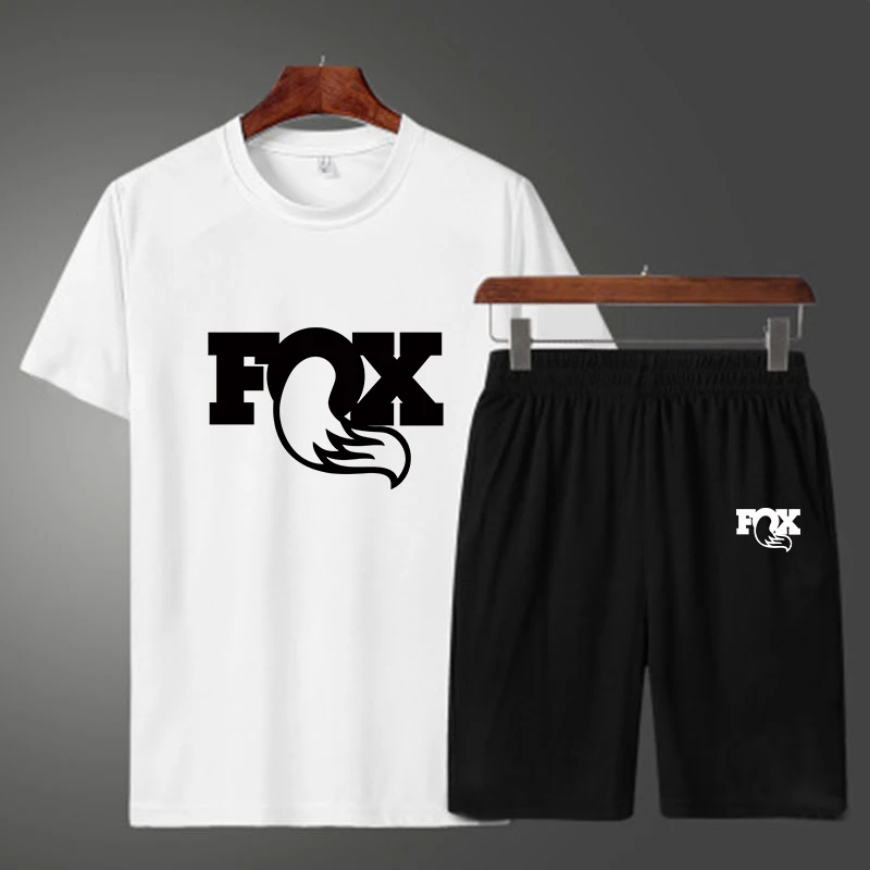 

2021 new sports suit 2 sets leisure printed beach suit fitness summer men shorts +T shirt men water suit large size 3XL