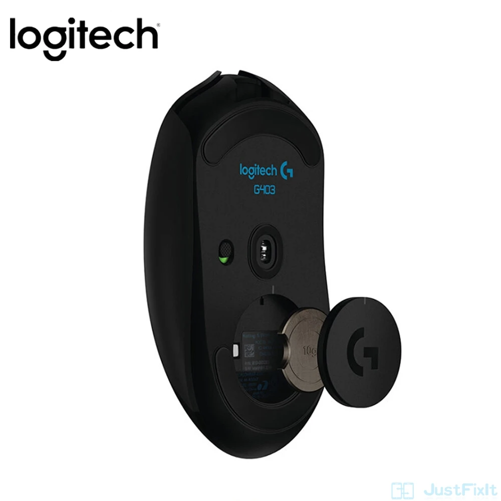 Обновленная Беспроводная игровая мышь Logitech G403 Prodigy Wired/2 4 GHZ 12000DPI RGB с весовой