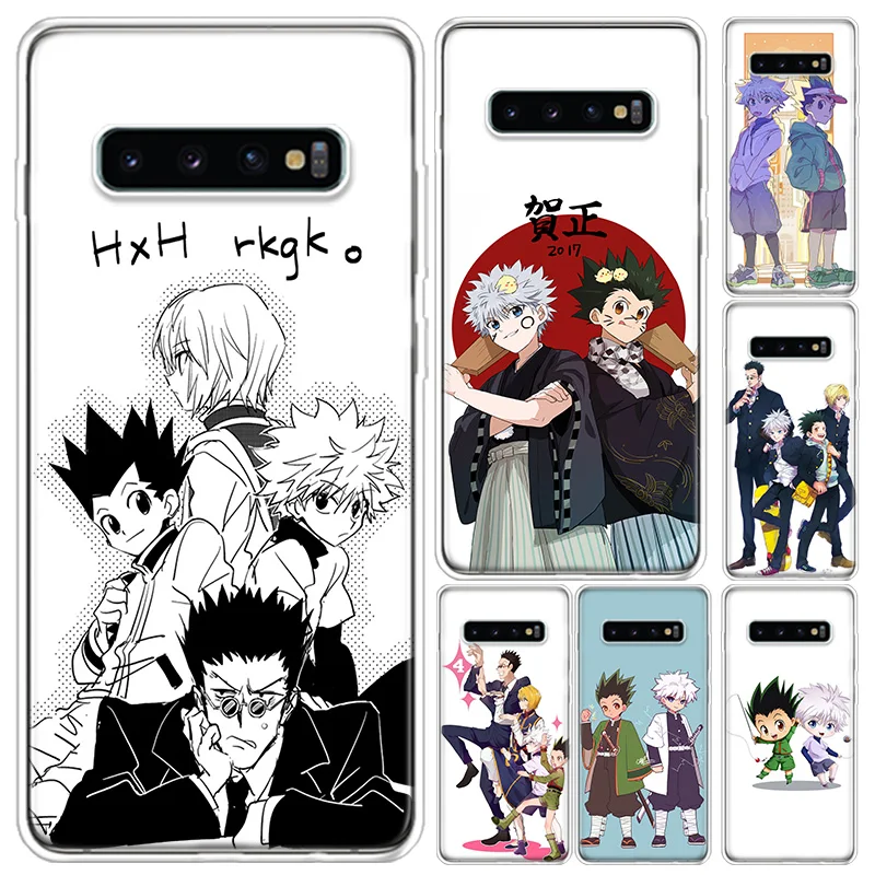 Милый чехол для телефона HXH Anime Hunter X hunter Samsung Galaxy A72 A71 A52 A51 A42 A32 A22 A21S A12 M12 M21 M30 M31S M51 -