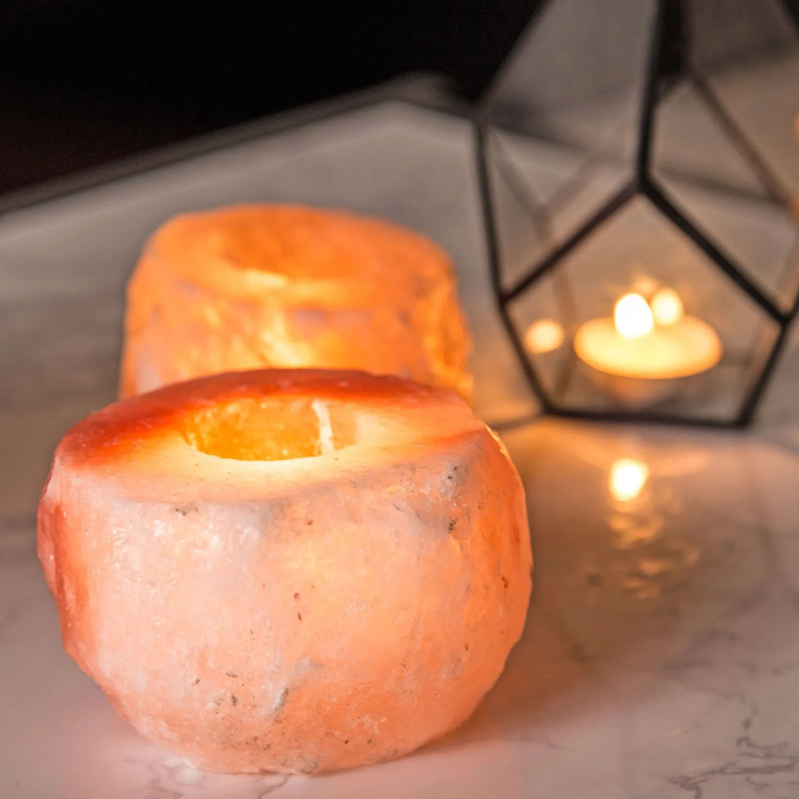 

Candle Holder Desktop Tea Light Stand Decoration SPA Yoga Candleholder Decor