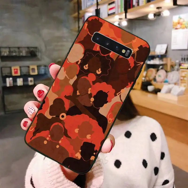 

Abstract art character animal stitching Phone Case For Samsung A50 A51 A71 A20E A20S S10 S20 S21 S30 Plus ultra 5G M11 funda