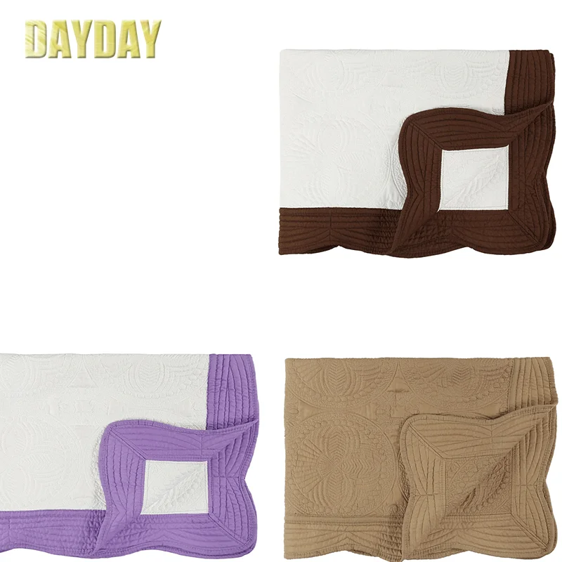 Детское одеяло DAYDAY для мальчиков и девочек мягкое детское унисекс с зубчатыми