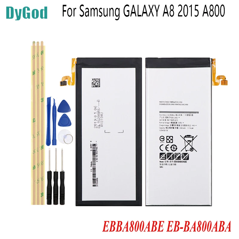 3050 мАч для Samsung GALAXY A8 2015 A800 SM A8000 A800F A800S A800YZ батарея на мобильный телефон замена