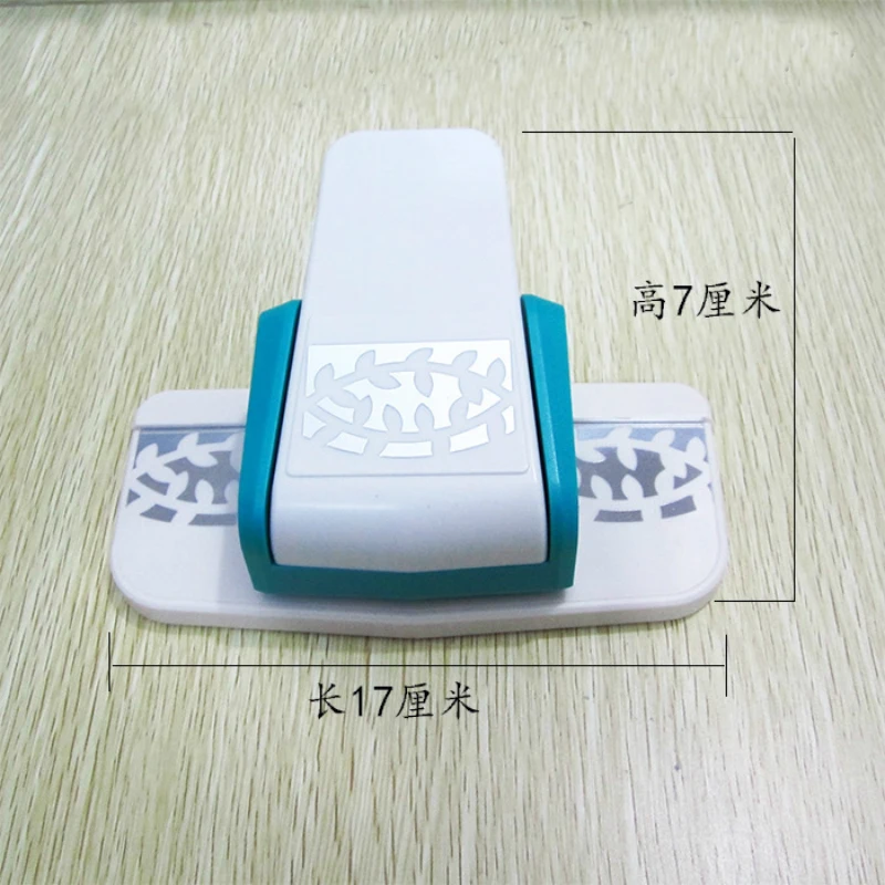 Большой трехмерный резак для бумаги дырокол скрапбукинга тиснение по краям