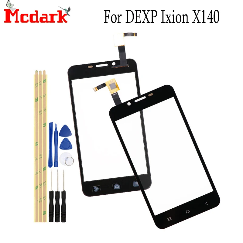 4 3 дюймов для DEXP Ixion X140 спереди Стекло сенсорный screenFor мобильный телефон с
