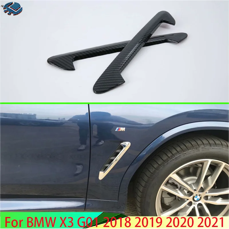 

Автомобильные аксессуары для BMW X3, G01, 2018, 2019, 2020, 2021, 2022, хромированный АБС-пластик, бейдж на вентиляционное отверстие, крыло