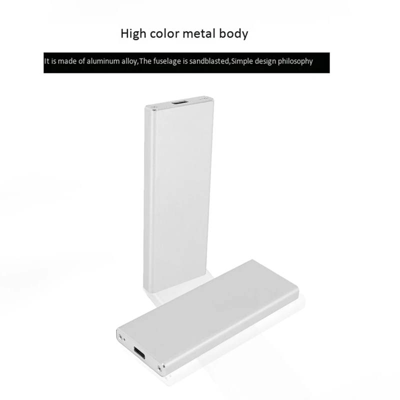 SRAPC089 Hard Disk Box, M.2/Ngff to Usb3.1 Type-C Adapter Box, Ngff Ssd to Usb3.1 Mobile Hard Disk Box