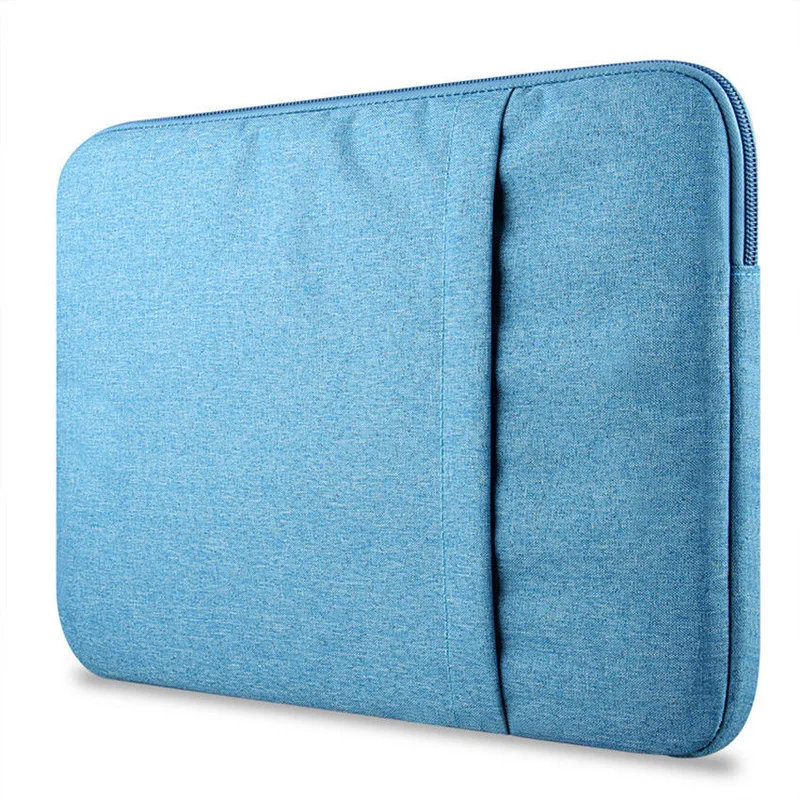 blue Чехол для ноутбука, сумка для ноутбука, нейлоновый чехол для MacBook Air Pro 13, чехол, сумка для ноутбука 11,12, 13,15 дюймов, защитный чехол для ноутбука - Цвет: blue