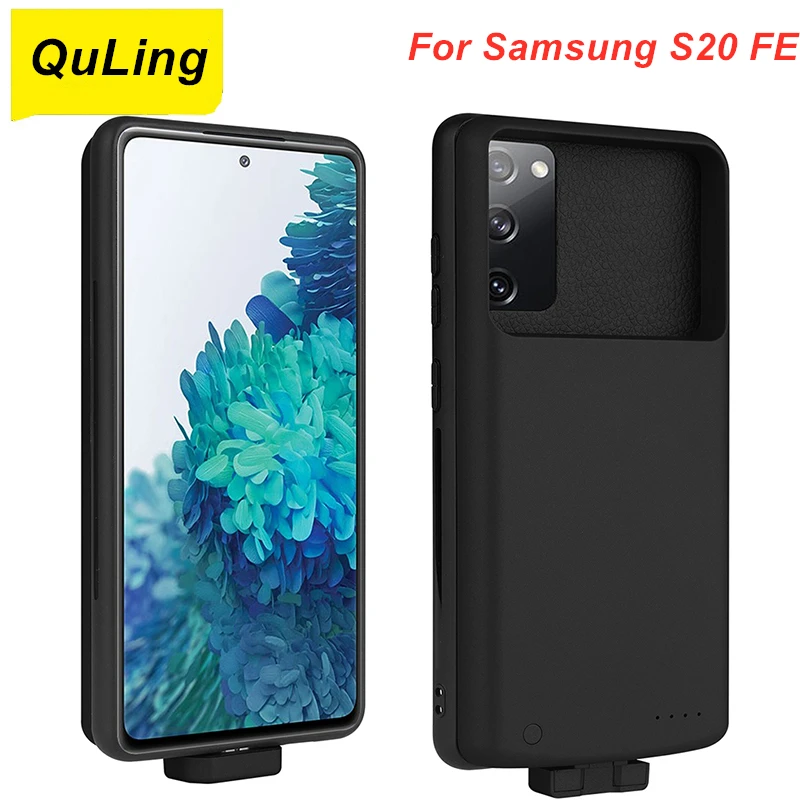 

QuLing 5000 Mah For Samsung Galaxy S20 FE Battery Case Battery Charger Bank Power Case For Samsung Galaxy S20 FE Battery Case