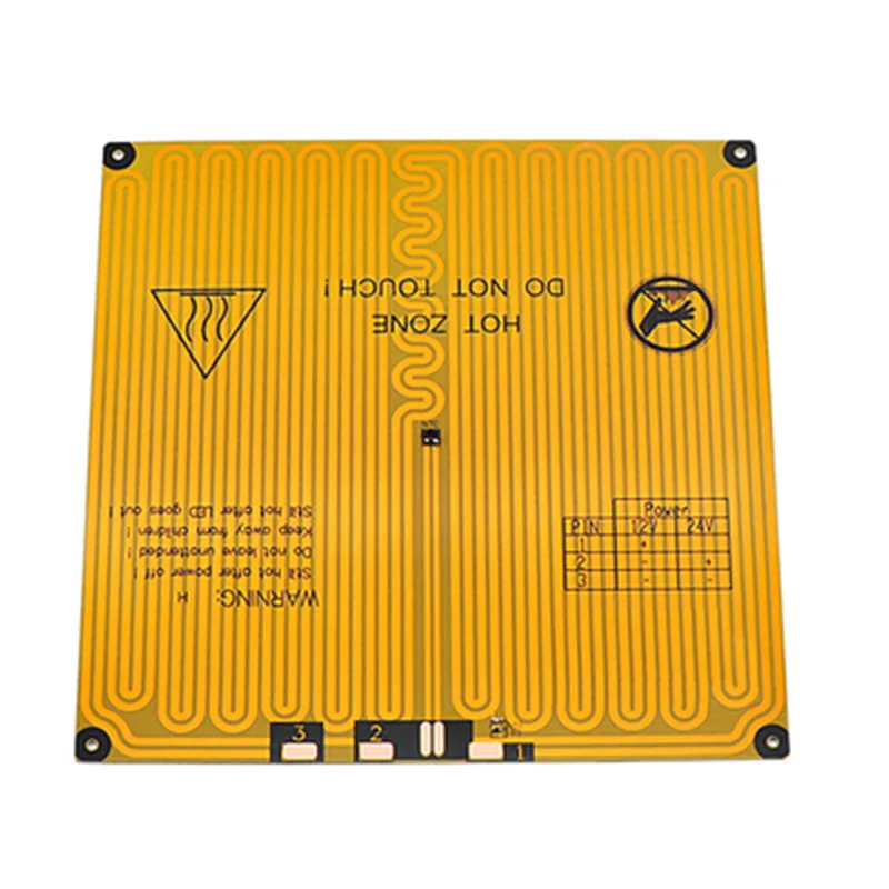 Тепловая платформа для 3D принтера anycubic i3 mega MK2 MK3 220x220 12 В|Детали и аксессуары