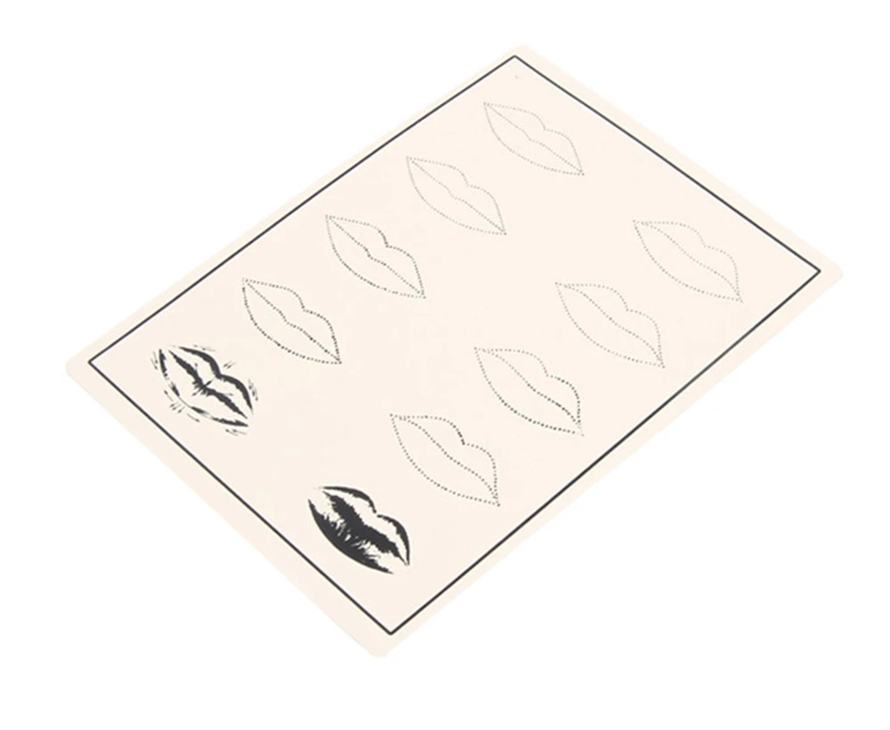 

Biomaser Permanent Makeup Practice Skin Silicone Eyebrow & lip Tattoo Microblading Accessories for Needle Machine Supply Kit