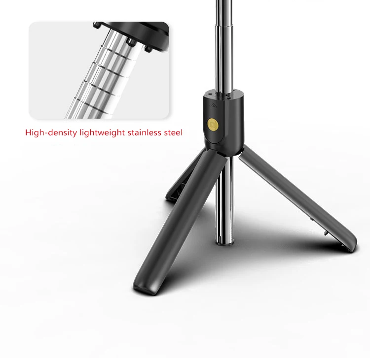 360° Rotating Mobile Phone Bluetooth Selfie Stick Universal Fill Light Multi-Function Bracket Handheld Live Support | Электроника