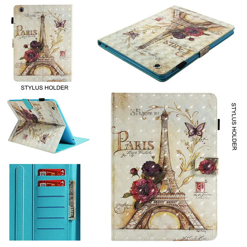 Чехол для Apple iPad 2/3/4 9,7 дюймов A1460 1458 A1416 A1430 A1403 A1395 чехол для планшета чехол Fundas кожаный чехол сумка Капа