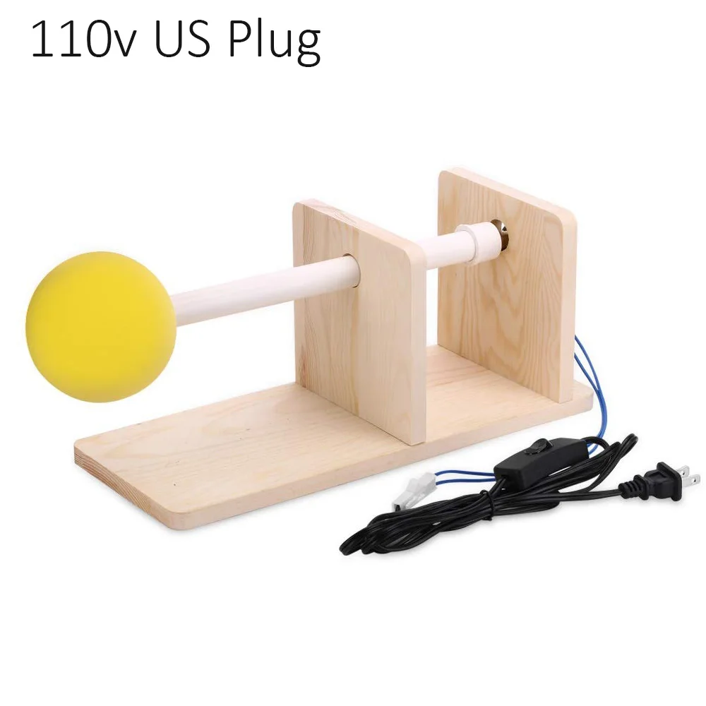 Yellow sponge AC 110 v/220 v чашка Тернер для ремесел Тумблер для спиннера комплект чашки ротатор инструменты для DIY эпоксидные ремесла с мотором Rotisserie - Цвет: Yellow sponge