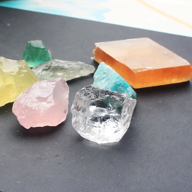 100 г натуральный BlackTourmaline флюоритовая Хрустальная цитрин камень Коллекционные