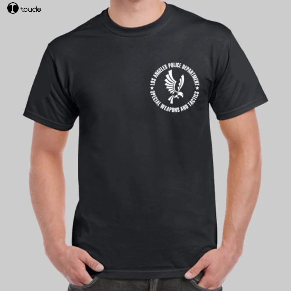 

Los Angeles Police Lapd Swat Tv S.W.A.T. Logo Black 2019 New Fashion T-Shirt Short Sleeve Design Your Own T Shirt