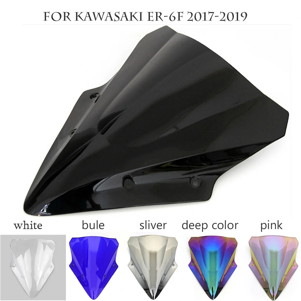 Мотоциклетное ветровое стекло для Kawasaki ER6F ER-6F EX650 EX650F EX650E EX650A ветровой щиток лобового стекла мотоцикла