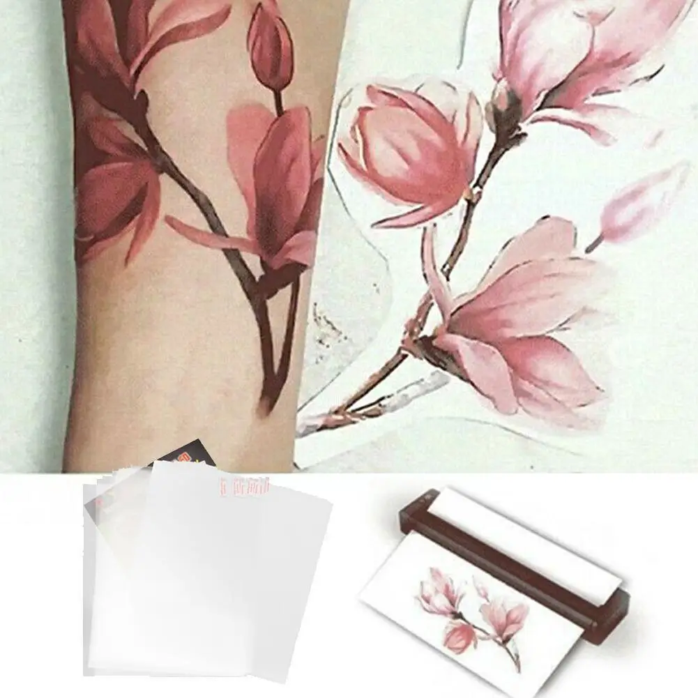 

10pcs/Set Tattoo Transfer Papers A4 Size Tattoo Thermal Accessories Stencil For Tattoo Diy Printing Copier Papers Paper Pri T6S6