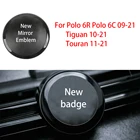 Новинка бейдж SHADNIGHT, эмблема переднего зеркала радиатора или Задняя Крышка багажника, логотип для Polo 6R Polo 6C Tiguan 10-21 Touran 11-21