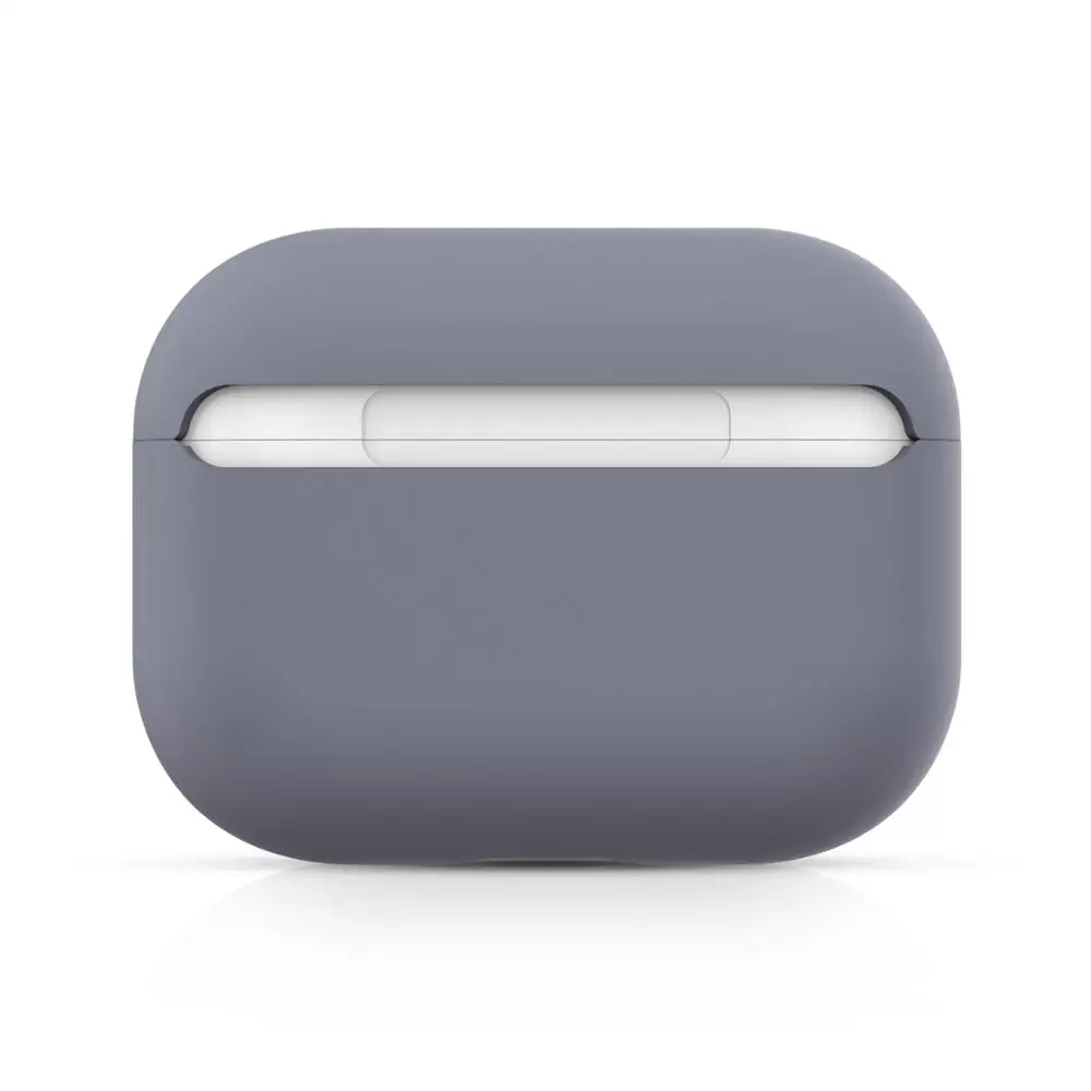 color 18 Чехол для AirPods Pro, мягкий жидкий силиконовый защитный чехол, видимый передний светодиодный чехол для AirPods Pro, чехол 3, модный зеленый - Цвет: color 18