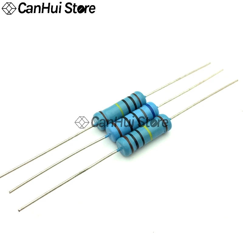 Металлический пленочный резистор 3 Вт 1% 1R ~ 1M 4.7R 10R 22R 33R 47R 56R 68R 82R 1K 4 7 K 10K 100K 1 10 22 33 47 56