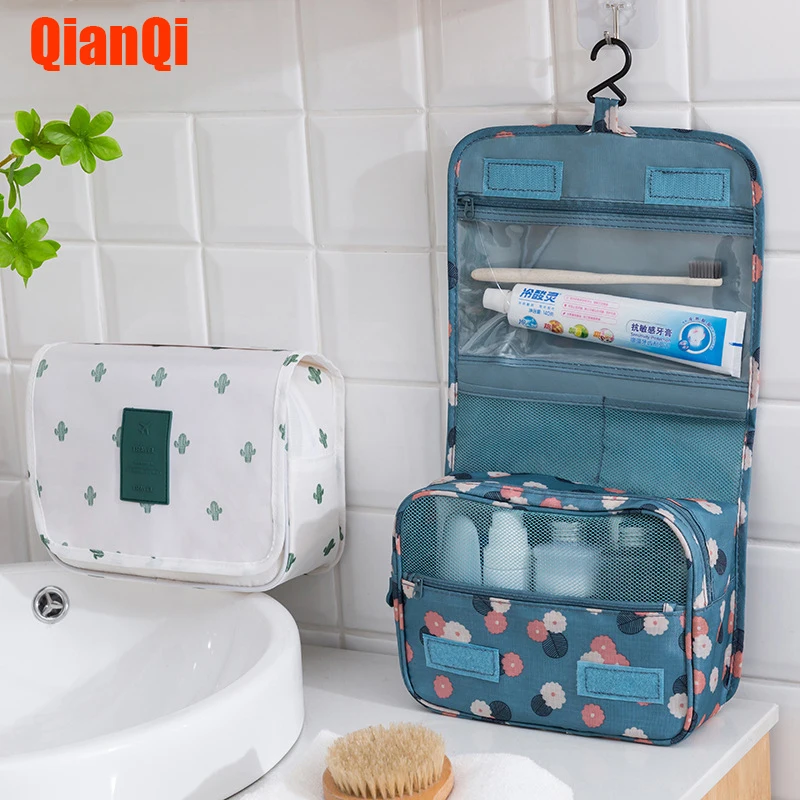 Женские косметички органайзер для туалетных принадлежностей складной