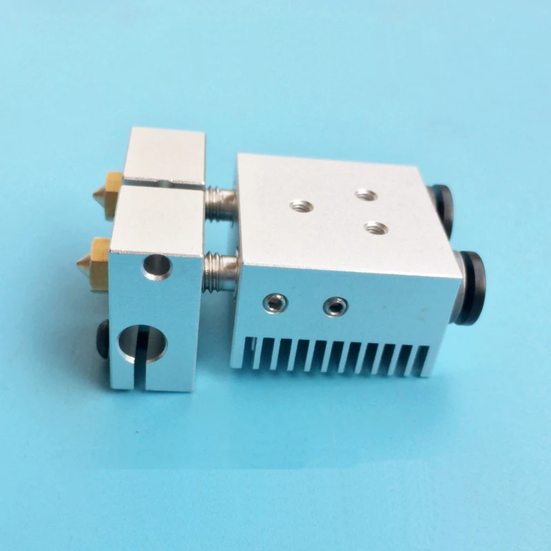 3D-принтеры Hotend двойной штранг-прессования для E3D V6 2-в-2-out печатающей головки