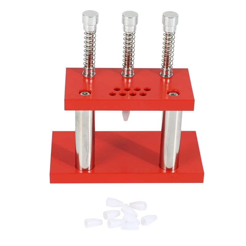 

3 Press Heads Watch Hand Presser With Covers Setting Fitting Set Watch Wristwatch Repair Tool For Watchmaker