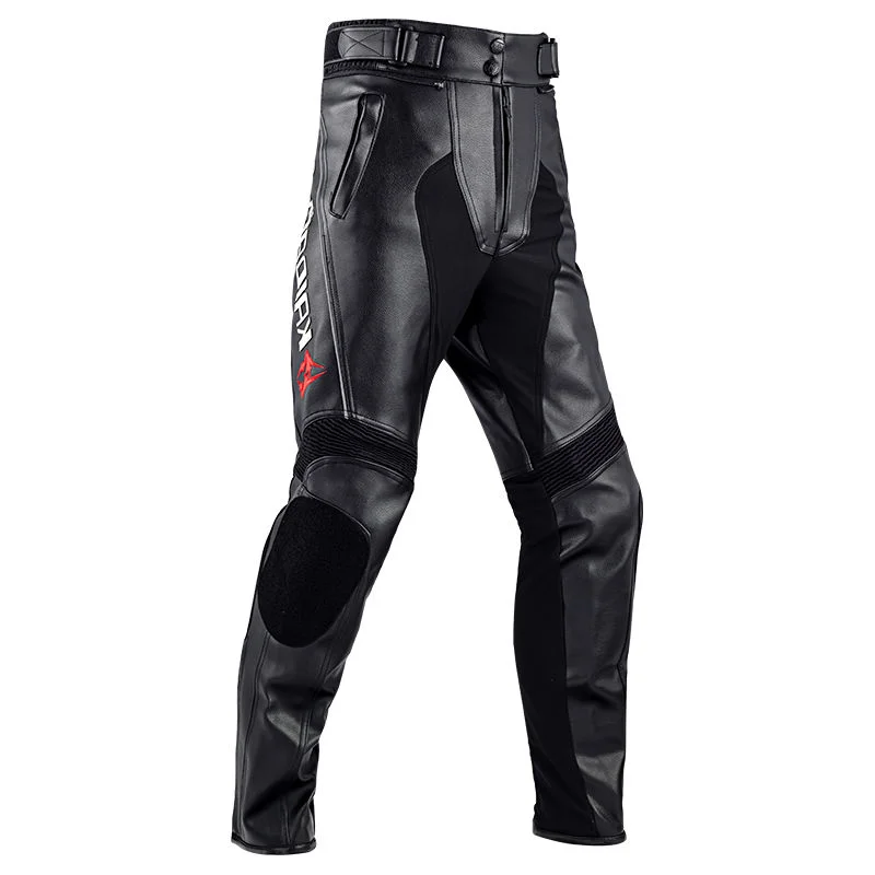 Мужские и женские мотоциклетные гоночные штаны для верховой езды, куртка из искусственной кожи и микрофибры AVRO, Водонепроницаемая подкладк... от AliExpress RU&CIS NEW