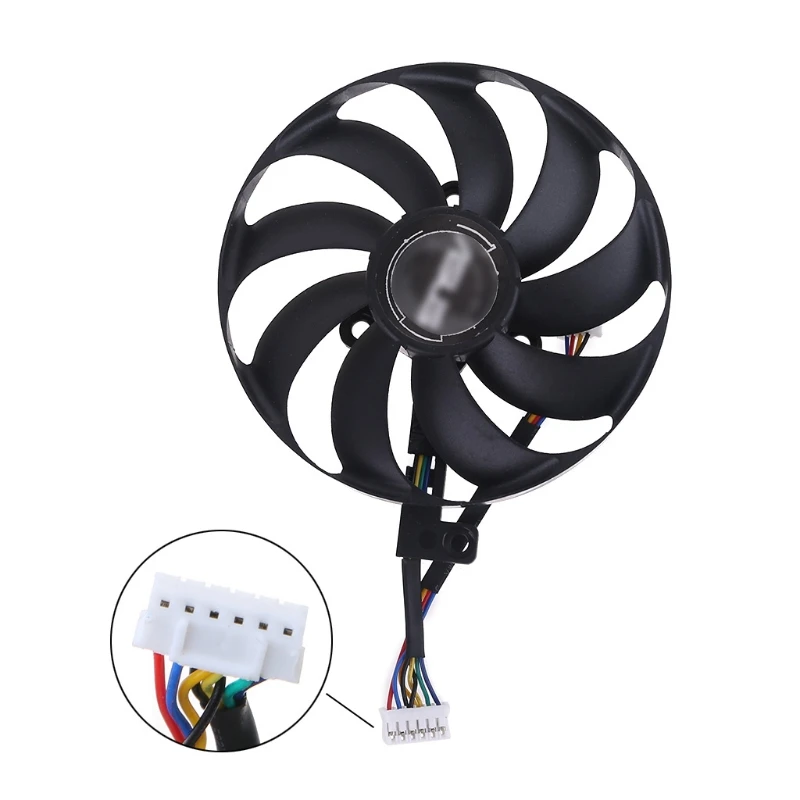 

H4GA Super Overclocked Fans RX5700 RX5700 XT RTX2080TI 8GB ROG STRIX OC Graphics Card 4/6/7Pin 88mm fan