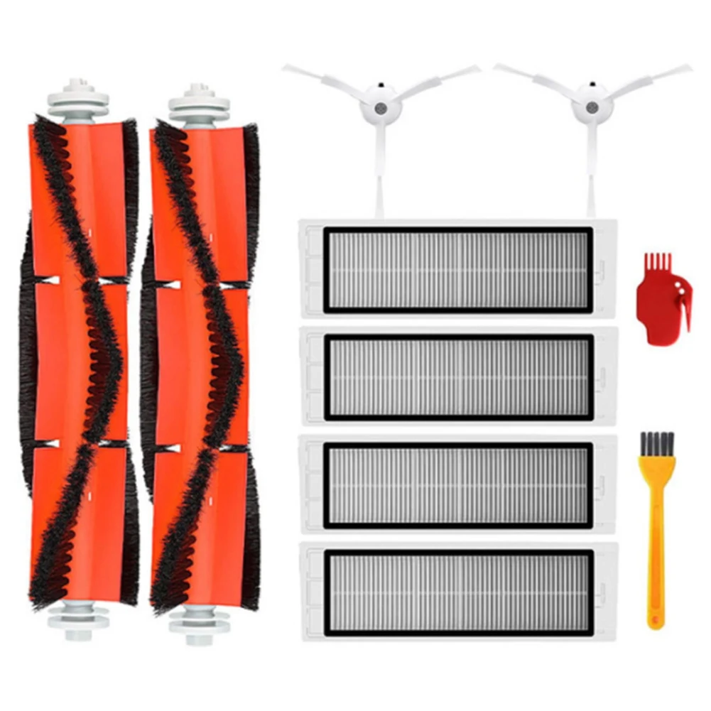 

HEPA Filter Main Brush Side Brush Mop Cloth for Xiaomi 1S Roborock S6 S5 MAX S60 S65 S5 S50 E25 Vacuum Parts Accessories