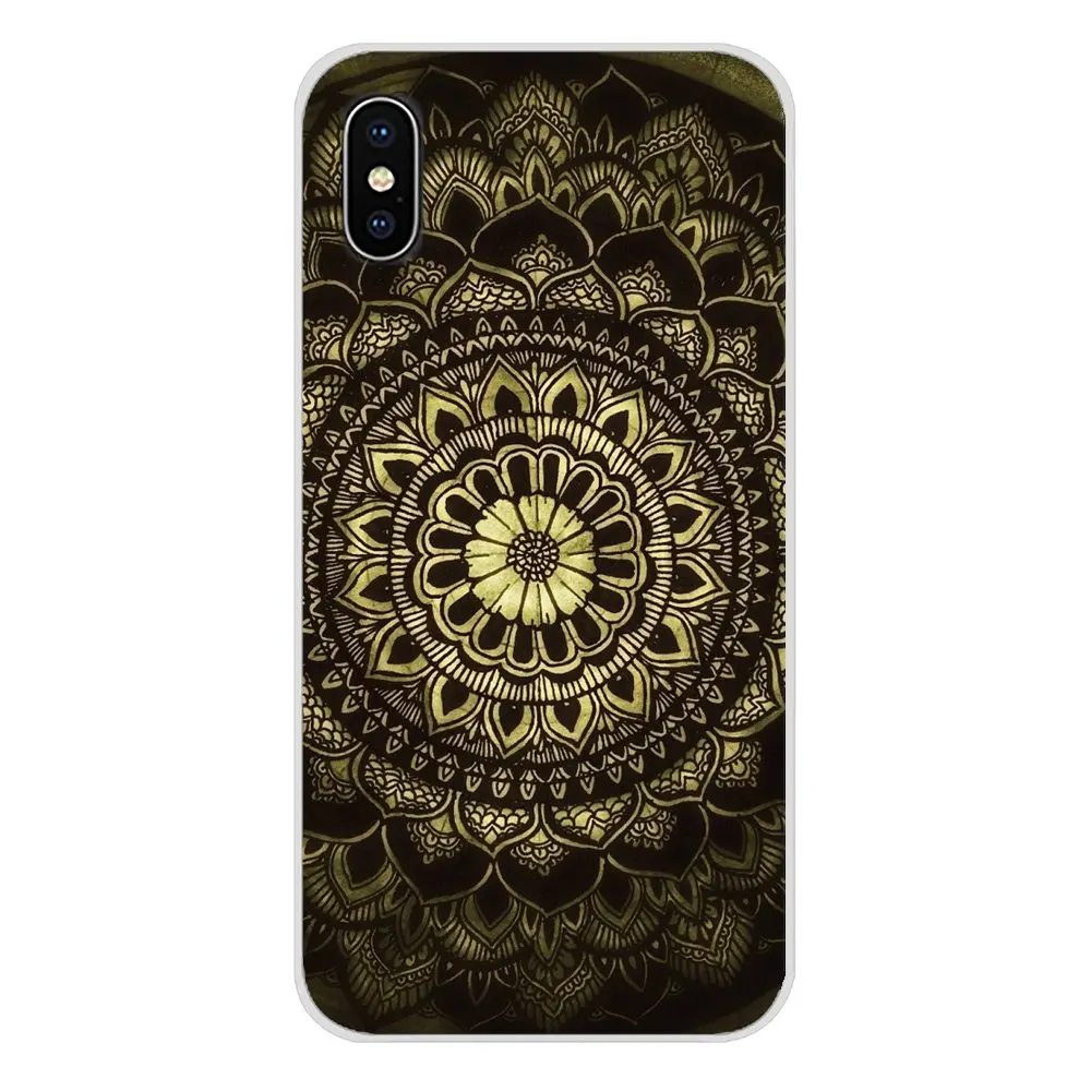 For Samsung Galaxy A3 A5 A7 A9 A8 Star A6 Plus 2018 2015 2016 2017 Cell Phone Cases Covers Mandala Sun Flower Datura Retro Flora | Мобильные