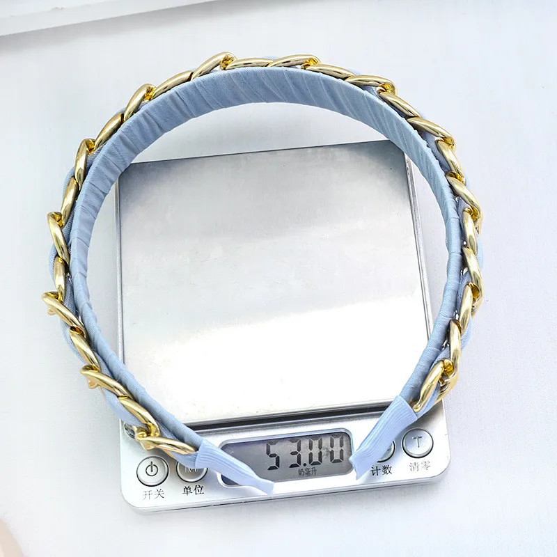 

Headbands Hairbands For Women Girl Vintage Retro Chain Fabric Hair Accessories Wholesale