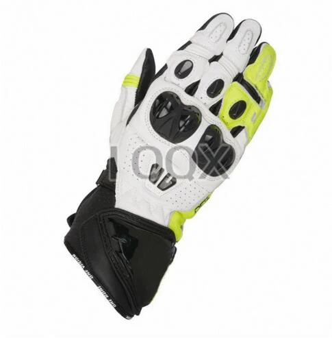Alpine Guantes de cuero 100% PRO R2 мужские перчатки без пальцев для largos moto cicleta guantes carreras