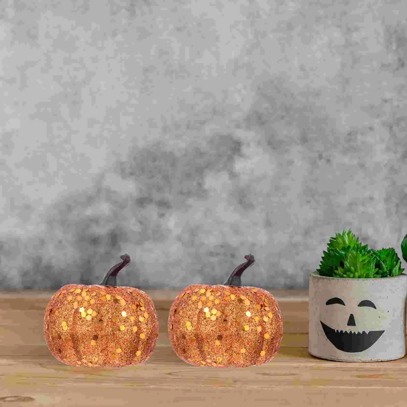 

10pcs Multi-purpose Pumpkin Decor Pumpkin Decor Party Decor Props