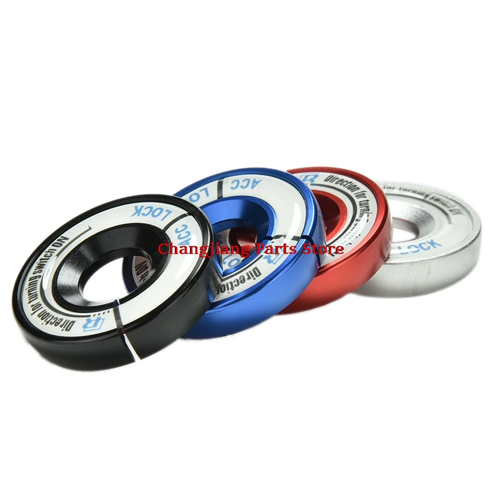 Светящаяся наклейка на зажигание крышка переключателя для VW Golf/Polo/Passat/Eos/Tiguan Audi