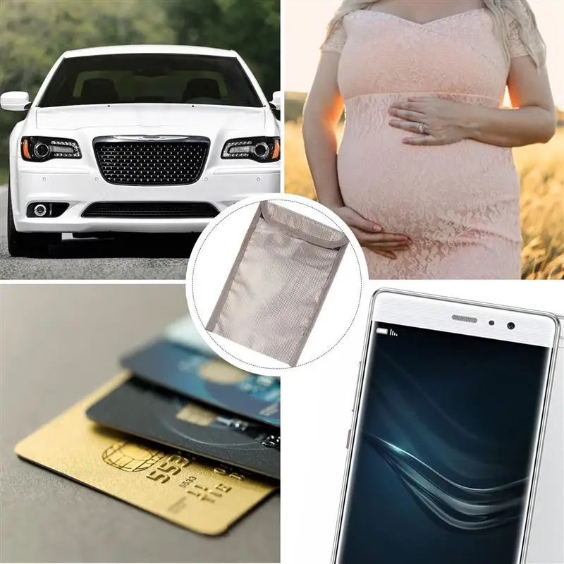 1 шт. радиочастотного сигнала мешок замка знак чехол Брелок клетки Фарадея сумка