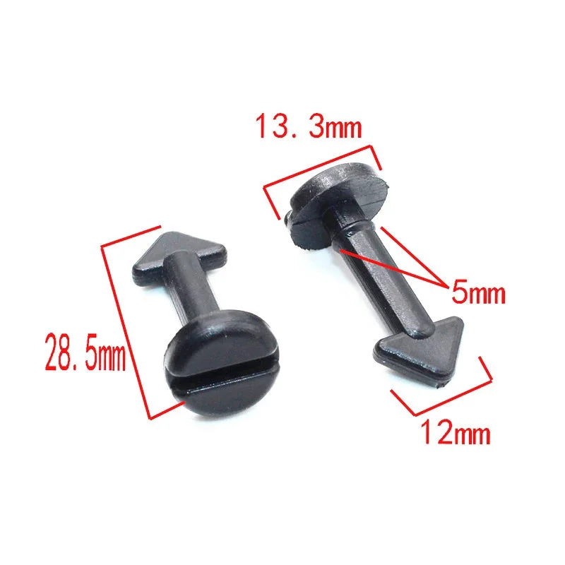 

10Pcs Car Engine Trim Plate Screw Plastic Fastener For Citroen Picasso Peugeot 307 Rivet Clip