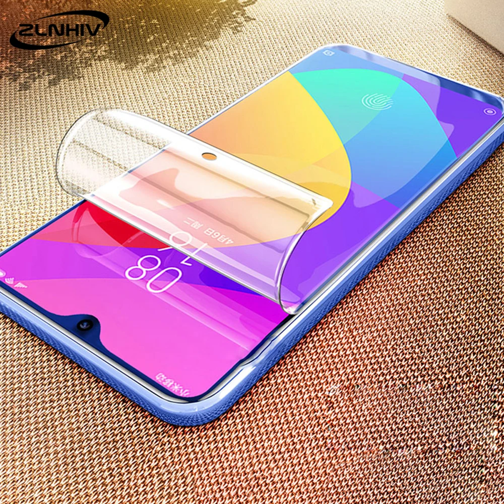 Мягкий чехол zlnвич с полным покрытием для huawei nova 4 4e Гидрогелевая пленка защиты