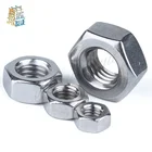 20-50 шт. DIN985 M2 M2.5 M3 M4 M5 M6 M8 304 нейлоновые самоблокирующиеся шестигранные гайки из нержавеющей стали, Контргайка, противоскользящая фиксирующая гайка