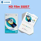 50 шт., импортная Гидрогелевая пленка HD SUNSHINE SS057 057S, экран для мобильного телефона, фотопленка для машины для резки лезвий
