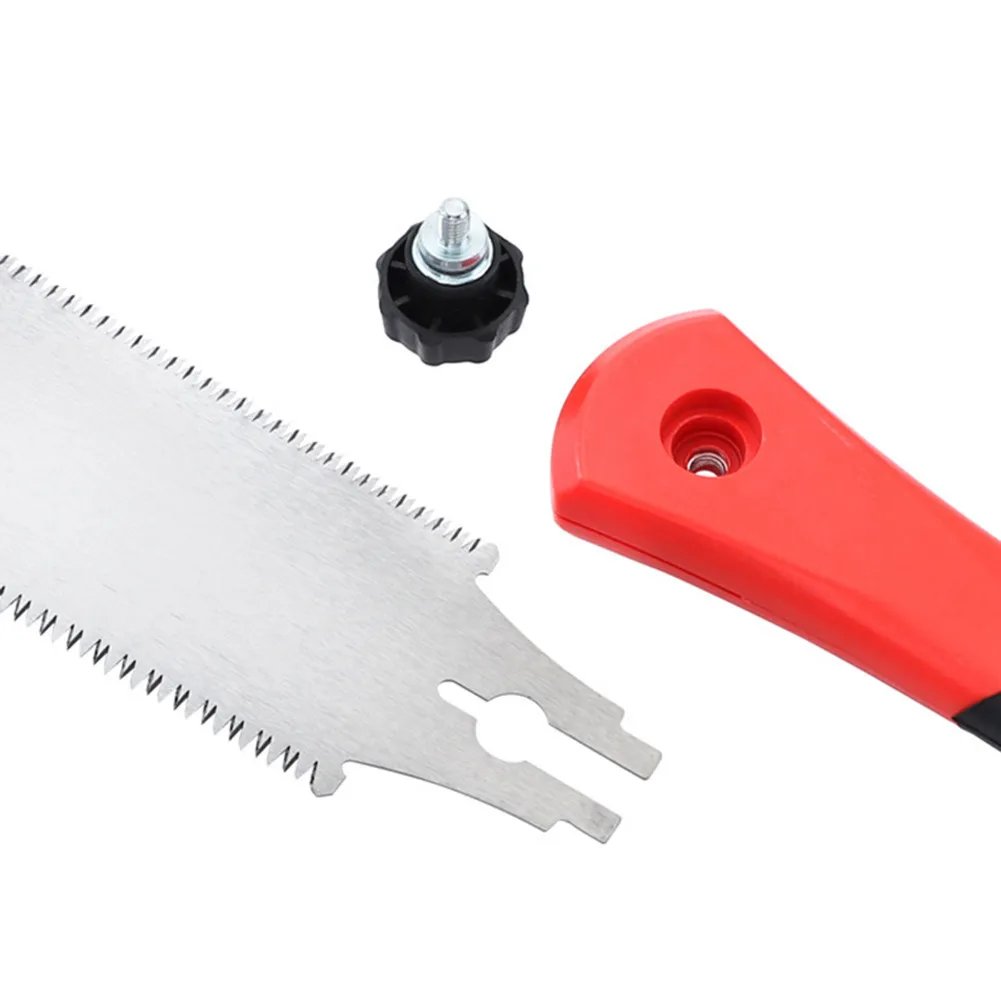 SK5 Double Edge Saw Pruning Woodworking Cutting TPR handle Non-slip grip Hand