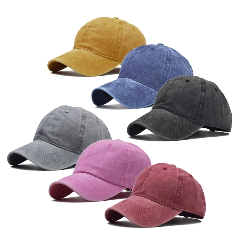 

Washed Cotton Children Baseball Cap With Spring Summer Hip Hop Boy Girl Baby Hats P15C