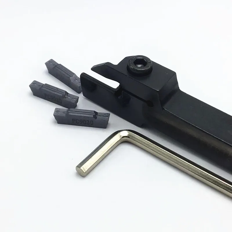 10PCS MGMN200-G PC9030 NC3020 carbide insert + 1PCS MGEHR2525-2 CNC lathe tool holder boring bar MGEHR 2525 Инструменты
