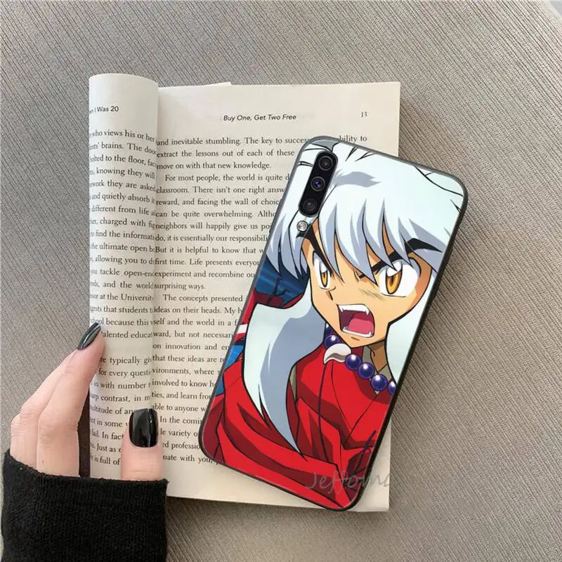 

Anime Inuyasha Phone Case For Samsung A20 A30 30s A40 A7 2018 J2 J7 prime J4 Plus S5 Note 9 10 Plus