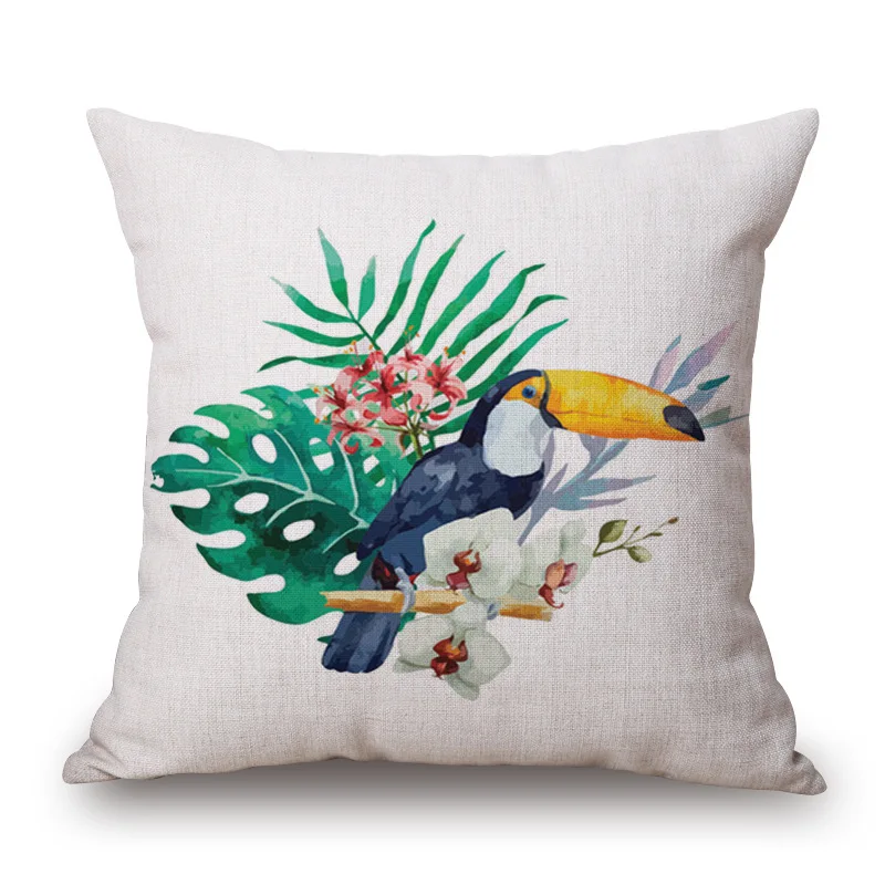 ZXZXOON декоративный чехол для диванной подушки из полиэстера с цветочным