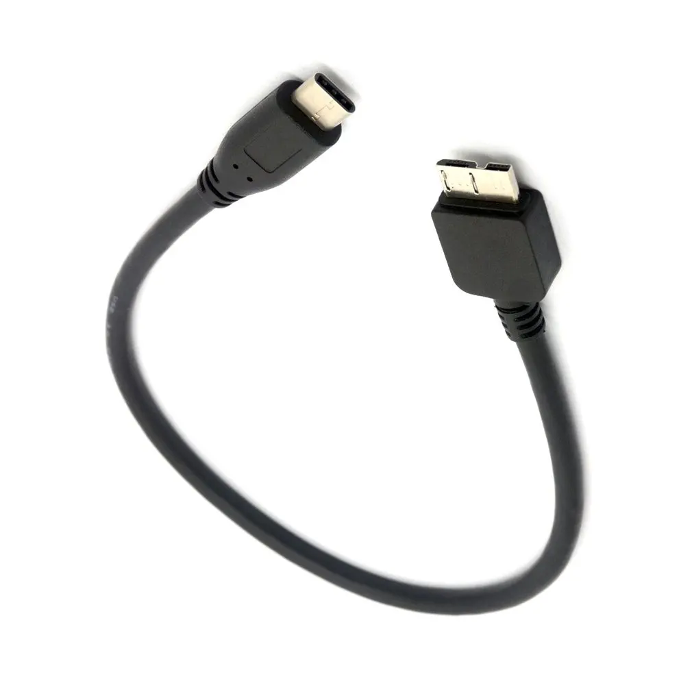 USB C to Micro Cable Type B for WD my PassPort HDD Hard Disk Male Data Transfer Charging |