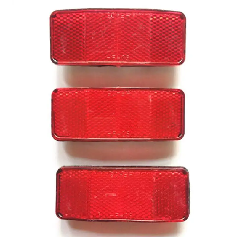 Bicycle Rear Frame Safety Reflector With Screws To Bicycle Accessories Rear Frame Reflector Safety Increase Riding S1Z5