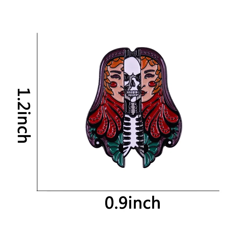 Матрешка русские гнездовые куклы череп скелет День мертвых