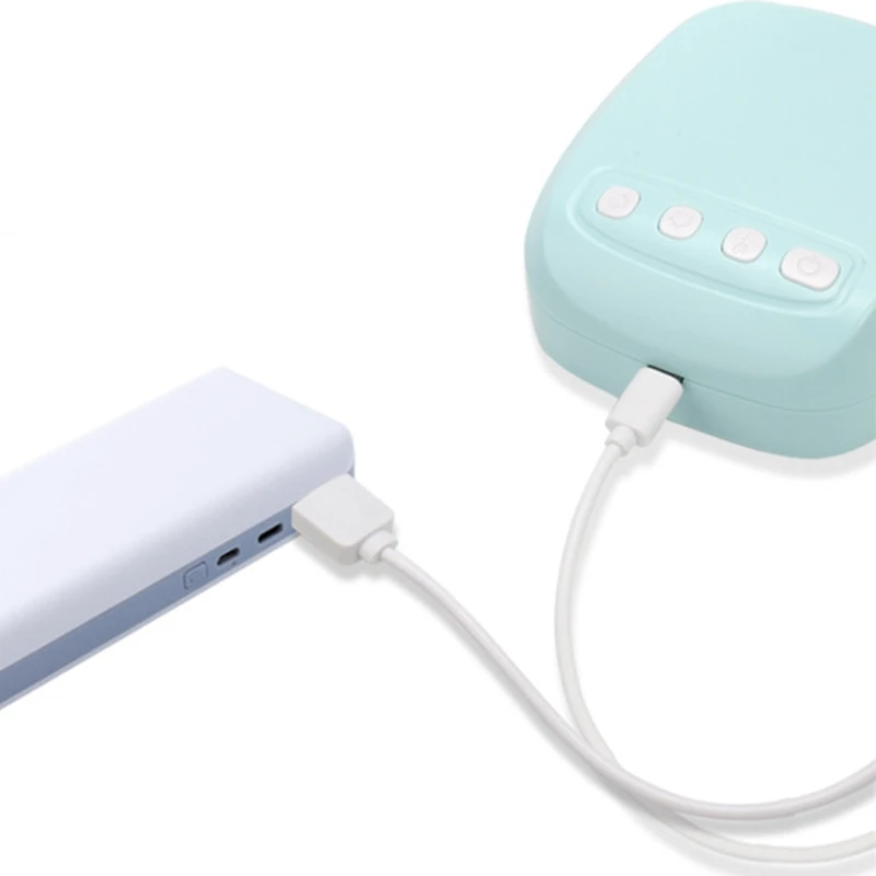 

Electric Breast Pump, Portable & Rechargeable, Battery Operated Double Silicone